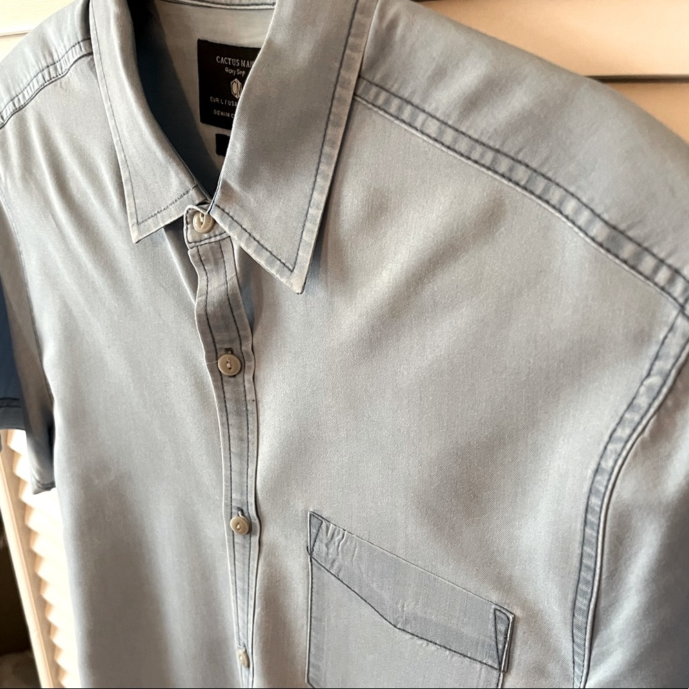 Cactus Jack Denim Shirt - Size Large